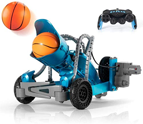 Top Race Catapulta robótica a Control Remoto RC – Metal Take Apart Ball Launcher/Shooter Arm – Kit de construcción eléctrico para Ingeniero, Juguete de Ciencia para niños – A Partir de 3 años