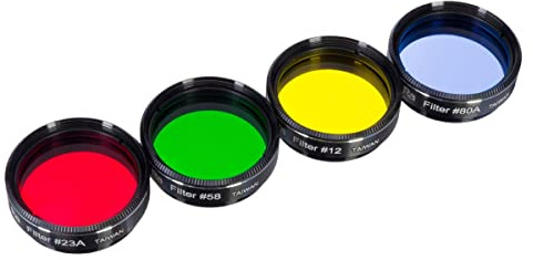 Filtre de système Solaire Levenhuk F4 - Ensemble de filtres en Verre Optique