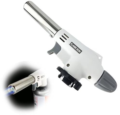 Cannello da Cucina per Chef, Cannello da Cucina, Accendino da Cucina con Cannello a Butano, Cannello a Gas, Cannello da Cucina Professionale a Butano, Cannello Culinario