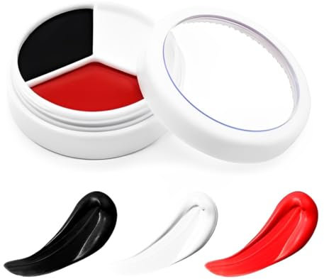 NHPY 1 Artikel Face paint 12g vegan Bodypainting Farben Schminke Kinder, Gesichtsfarben kinderschminken,Waschbar Theaterschminke Körperfarbe für Make up Karneval & Halloween Party