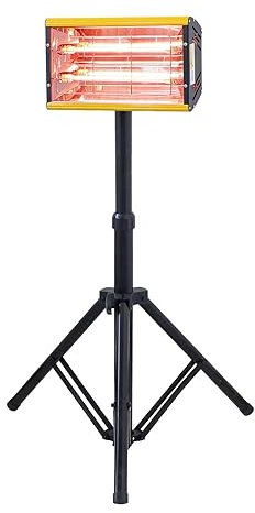 Lámpara de secado de pintura Lámpara Infrarroja For Hornear Pintura, Secador De Curado De Pintura De 2000w, Lámpara De Secado De Pintura Infrarroja De Onda Corta Con Soporte para pintura de automóvile