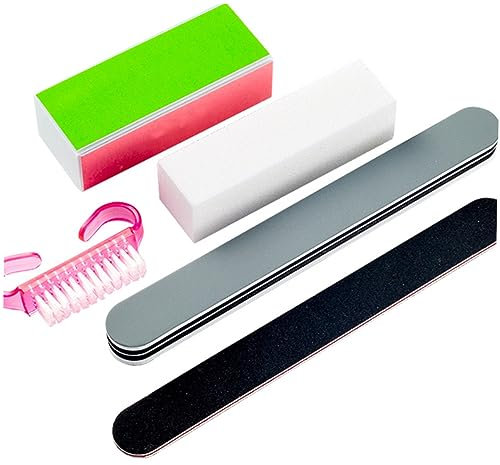 minkissy Nagelstaub-schleifstab 5 Arten Polierpuffer Für Fingernägel Zehennägel
