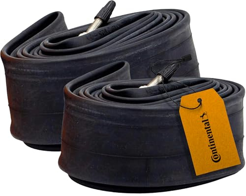 Continental MTB 26x1.75-2.5 / 47-584 -> 62-584 Inner Tubes - 42mm Presta Valve (Pack of 2 Tubes) (Bulk Packaging, 26x1.75-2.50)