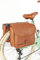 Via Veneto the Original Vintage Fahrrad-Seitentaschen, Leder-Braun, Retro-Fahrradtasche für City-Bike, Erwachsene Herren Damen Uni, Einheitsgröße, Made in Italy