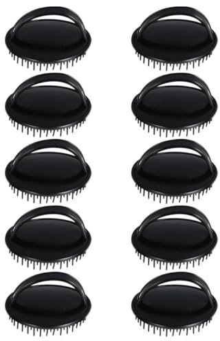 ARTSEWPLY 10 pièces Lot de Brosses Exfoliantes Cuir Chevelu pour Shampooing Massage Relaxant Exfoliation Adaptées à Différents Types de Cheveux Usage Humide ou Sec Femmes Hommes Garçon