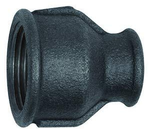 Manicotto 240, rosso, Rp 1/2 i., Rp 1/4 i., ghisa nera temperata, temperatura di funzionamento da -20 °C a 300 °C, ISO 7-1