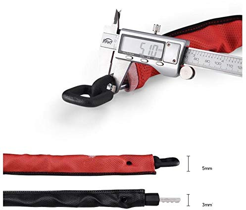 Kettenschloss/Fahrradschloss/Passwort Elektro-Motorrad-Diebstahlsicherung/Kettenschloss 1 Meter lang-rot