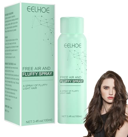 Leave-in Dry Hair Spray, Spray Volumizzante Capelli Uomo e Donna, Balsamo Spray Senza Risciacquo, Aggiunge Consistenza e Volume per Ottenere Capelli Visibilmente più Pieni