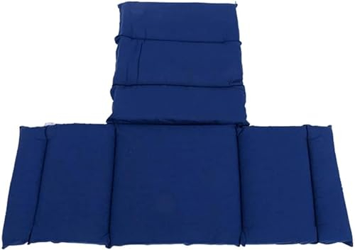 Integriertes Rollstuhlkissen mit Rückenstütze, druckreduzierendes Rollstuhlkissen, waschbar, Schmerzlinderung und Anti-Dekubitus-Kissen für ältere Menschen (Farbe: Blau, Größe: 45 x 100 x 145 cm)