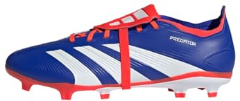 adidas League Fold Over Tongue FG Boots Blue/White/Red 9 (43.3)