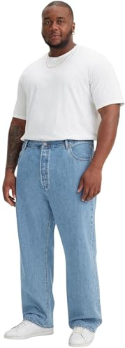 Levi's 501 Levi'soriginal B&t jeans herr, Ljus indigo platt, 38W x 38L