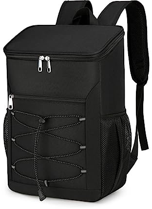 Mochila de picnic ligera de gran capacidad, aislada, a prueba de fugas, para camping, parques, almuerzo de gran capacidad para hombres y mujeres, enfriador de picnic