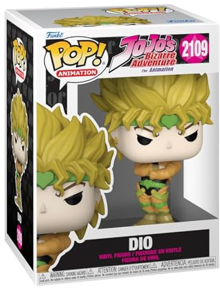 Funko POP! Animation: JoJo's Bizarre Adventure - DIO - Sammelbare Vinylfigur - Geschenkidee - Offizielles Merchandise - Spielzeug für Kinder & Erwachsene - Modellfigur für Sammler und zur Ausstellung