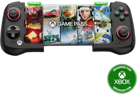 GameSir X4 Aileron Bluetooth Controller per Android,Mobile Gaming Controller with Hall Effect Joysticks, Gioca con Xbox, Call of Duty, Fortnite e altro ancora - Licenza ufficiale