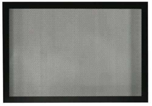 Kaminschutzgitter, Kaminschutzgitter, hoch, 91,4 cm (36 Zoll), Mattschwarz, Kaminschutz, Flache Kaminschutzgitter, dekorativ The New