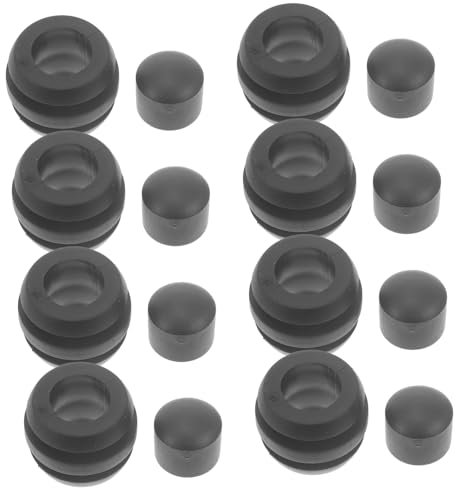 HAWILLOSCH 1satz Tischfußball Lagerbushings Ersatzteile Für Kickerstangen Gummibushings Rohrkappen Installieren Kompatibel Mit Verschiedenen Tischfußballmodellen