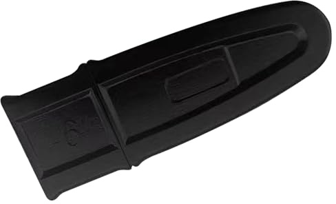 Dorccsi Housse de Protection pour Guide-chaîne de tronçonneuse, Fourreau 6, 3 Pouces Long, Housse Protection pour chaîne tronçonneuse Portable, Plaque Guidage Jardin en A