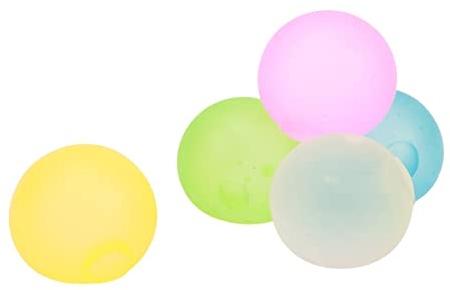ERYUE Giocattolo Agitatore di Palline di Zucchero TPR per Alleviare lo Stress, Palla Decompressione da 5 Pezzi per Bambini Sensoriali, Palla Antistress Morbida Alleviare la Pressione e L'ansia (4 cm)