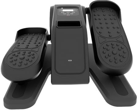 Bärbar Elektrisk Stål ABS Pedal Stepper Elliptisk Rehabilitering Elliptical Hem Gym TystgåEnde