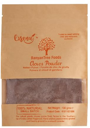 BanyanTree Foods clavo de olor en polvo 100g (Cloves Powder)