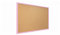 ALLboards Pinnwand mit Rosa Holz Rahmen 90x60cm Korktafel Korkwand Pinnwand Kork