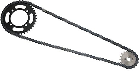 Weikeya 420 17T Ritzel hinten, perfekte Passform, rostbest?ndig, hochfest, universelles 420 Kettenritzel Kit, Verschlei?Schutz 50 bis 125 Dirt Mini Bikes ATV Go Kart, Motorsystem