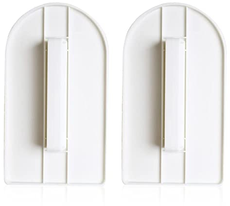 2 Stück Glätter Fondant Tortenglätter, Fondant Kuchen Glätten Werkzeug, Torten Glätten Polierer, Torten Glätten Werkzeug, Torten Glätter, für Gebäck Fondant Buttercreme Zuckerguss Mattierungen