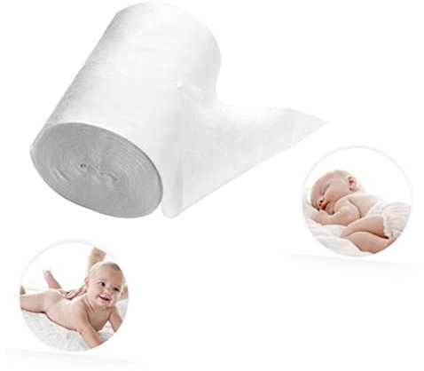 Toyvian Confezione Da 100 Fogli - Fodere Per Pannolini in Stoffa Per Neonati Gettabili Nel Water Biodegradabili Per Neonati Da Usare