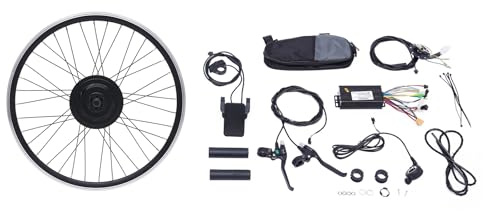 24 tum/27,5 tum cykelkonverteringssats, e-cykel, konverteringssats, 36 V 500 W framhjul, elektrisk cykelkonverteringssats, konverteringssats, 5 växlar (24 tum)