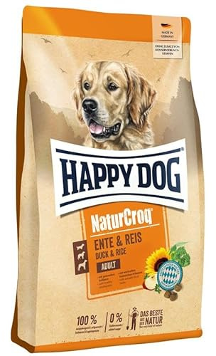 Happy Dog NaturCroq Ente & Reis | 11 kg Hundefutter