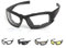 Fesatccoz Gafas De Ciclismo Polarizadas, Gafas Ciclismo Con 4 Lentes Intercambiables,Gafas Bicicleta Hombre, Gafas Running Hombre Con Correa Ajustable Para Ciclismo Pesca