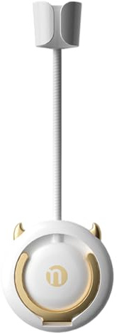 Soporte de pared para secador de pelo, organizador de almacenamiento de pared, organizador de almacenamiento de rotación de 360 grados, organizador de herramientas con gancho de cable para
