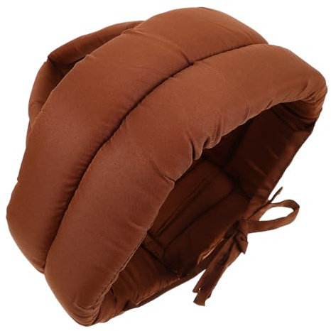 iplusmile Casco Protector Anticaídas para Personas Mayores Ajustable Gorro de Seguridad de Algodón y Esponja Transpirable con Forro Polar Protección Ligera para Cabeza Actividades
