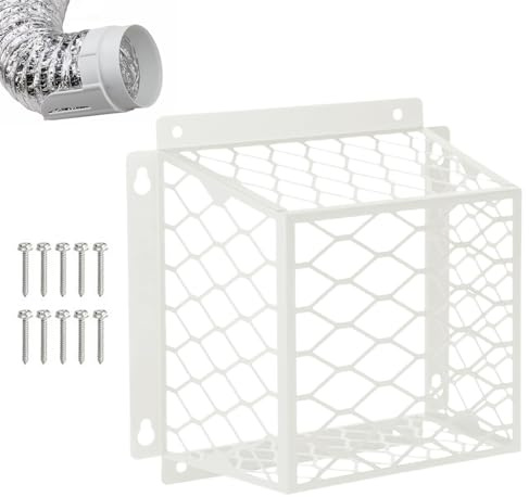 Copertura Di Ventilazione - Anti- In Acciaio Zincato, Griglia Esterna | Rete Resistente Con Protezione Per La Facciata 'asciugatrice, Bagno, Seminterrato, Garage, L'officina