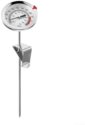 Thermomètre à huile de cuisine, sonde de 23 cm/30 cm/40 cm en acier inoxydable pour barbecue et grill, lecture rapide, utilisation à haute température (23 cm)