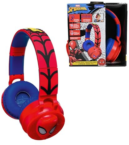 Lexibook, Spider-Man Casque Bluetooth, HPBT015SPLXB