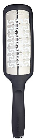 MasterClass West Blade handhållen rostfritt stål ostrivjärn med handtag, 30 x 6,5 cm (12 tum x 2,5 tum) – grova hål