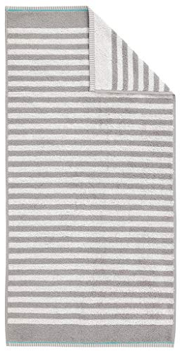 Dyckhoff Duschtuch Maritim 'Sea Stripe' 70 x 140 cm Kiesel
