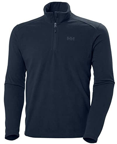 Helly Hansen Hombres Daybreaker 1/2 Cremallera Fleece, Marina 2.0, M