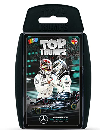 Top Trumps Mercedes AMG Petronas Kartenspiel Karten Spiel Formel 1 Quartett (deutsch/englisch)