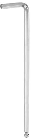 QUARKZMAN Llave Hexagonal de Bola 6mm L-Shape Extra Larga Métrica de Acero Cromo Vanadio Herramienta de Reparación para el Hogar