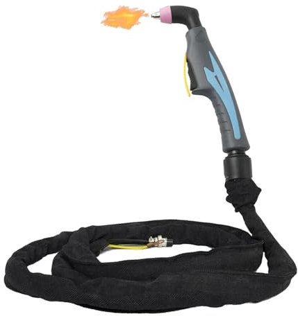 BINGNU Découpeur Plasma numérique, Torche Plasma AG-60 / SG-55, brûleur Plasma for découpeur Plasma refroidi par air 60 A 3M 5M 7M pour l'acier Inoxydable, l'acier allié(5M-16Feet)