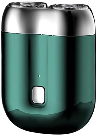 Mini Rasoio USB Ricaricabile Mini Bagnato/Asciutto Per Viso Uomo | Rifinitore Viso Portatile Impermeabile Rasoio Elettrico Impermeabile Naso Sopracciglia Testa Uomo Doccia