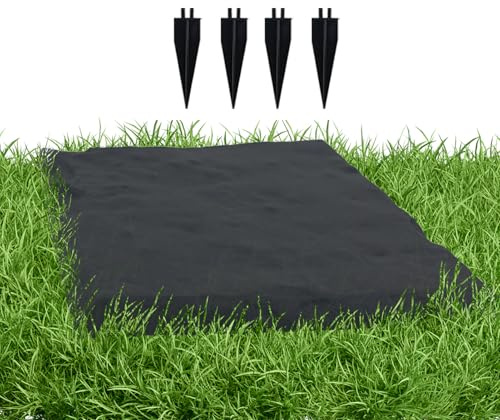 Genérico Piedras De Pasos Exterior - Decoración para Jardines y Senderos | Adoquines para Senderos con Anclajes para Patio Piscina Jardín Área De Juegos Caminos Césped