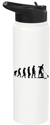 SUP Evolution Stand Up Paddle paddling with dog supboard Stainless Steel Insulated Water Bottle