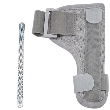 Snugcore - Muñequera para pulgar y muñeca, protección para el pulgar derecho e izquierdo, soporte de mano, férula ajustable para tendinitis y alivio del dolor, protege la mano cómoda