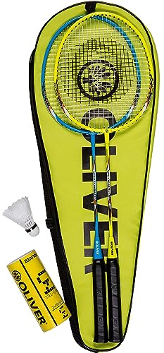 Oliver Speedpower 850 badmintonset gul en storlek