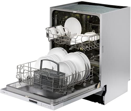 Teknix TBD605 60cm 12 Place Fully Integrated Dishwasher, E Energy Rated