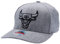 Mitchell & Ness Snapback Classic Red Chicago Bulls, Grey Heather