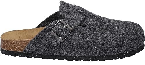 CMP ECO TARAZ HOME SLIPPERS, Sandali a Ciabatta Uomo, Carbone Mel, 45 EU